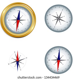 Compass, Illustrations And Vector Art