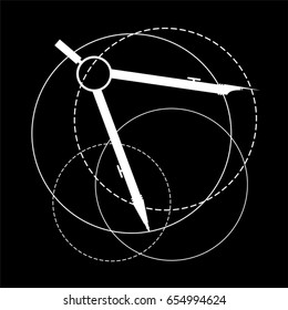 compass instrument illustration