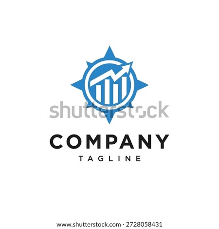 Compass Investment Logo Icon Vector