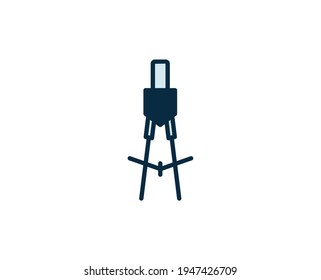 Layoutzeilensymbol. Hochwertiges Umrisssymbol für Webdesign oder mobile App. Leuchtendes Zeichen für Design-Logo. Farbumriss-Piktogramm auf weißem Hintergrund