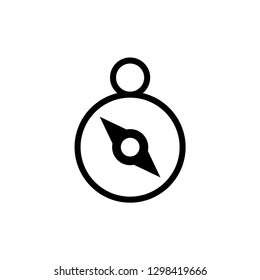 Compass Line icon vector