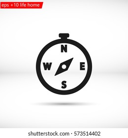  compass. line vector icon