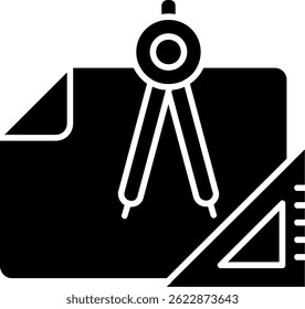 Compass Line vector Icon Design