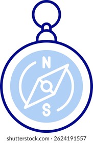 Kompasslinie, Vektorsymbol-Design