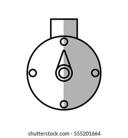 compass location gps travel line shadow vector illustration eps 10