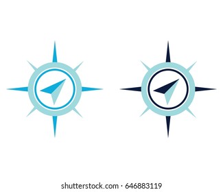 compass logo design 