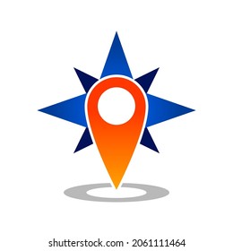 compass logo design for company business
