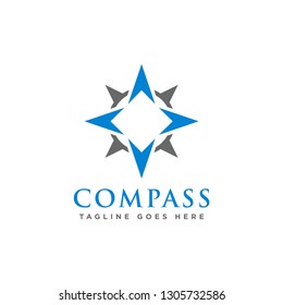 Compass logo design concept