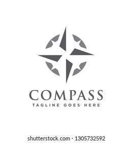 Compass logo design concept