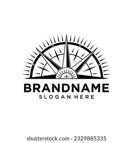 compass logo design inspirations black color