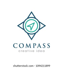 Compass Logo Design Template