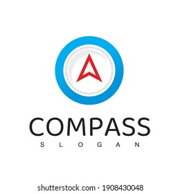 Compass Logo Design Template,Travel Guide, Navigation Logo