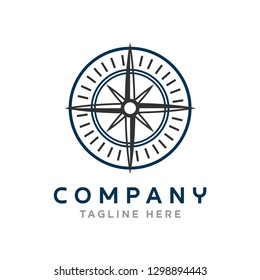 Compass Logo Design - Vector