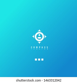 Compass Logo Design Vector - Vector