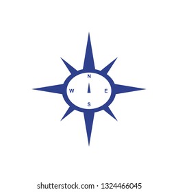 Compass logo design vector template