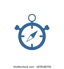 Compass logo design vector template, Outdoor logo design concept, Icon symbol