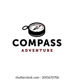 Compass logo icon design. Navigational device modern icon. Isolated on white background vector illustration.