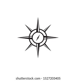 Compass Logo Icon Design Vector Template Stock Vector (Royalty Free ...