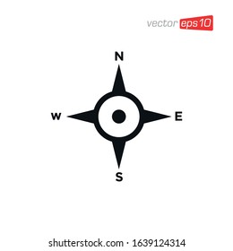 Compass Logo Icon Design Vector
