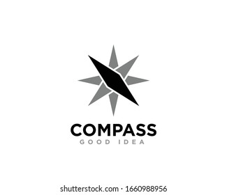 Compass Logo Icon Design Vector