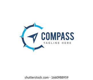 Compass Logo Icon Design Vector