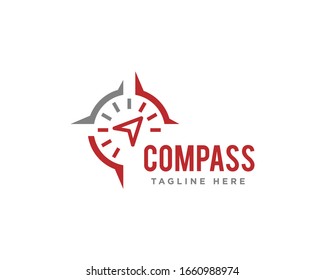 Compass Logo Icon Design Vector