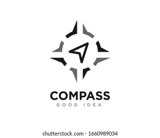 Compass Logo Icon Design Vector