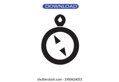Compass logo or icon high quality