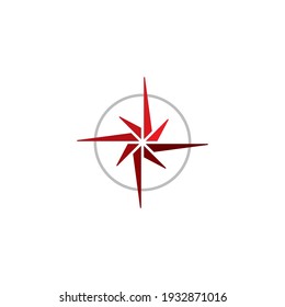 Compass Logo icon illustration design