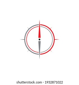 Compass Logo icon illustration design