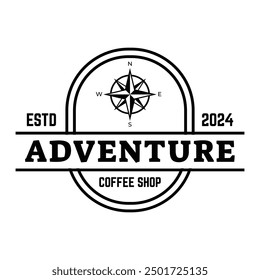 compass logo, icon, symbol design template