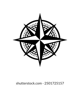 Brújula logo, icono, símbolo de diseño Plantilla