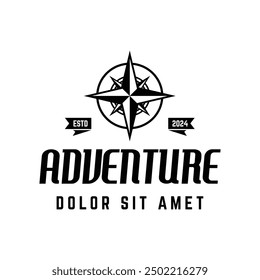 compass logo, icon, symbol design template