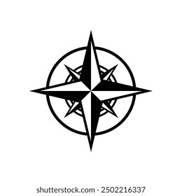 Brújula logo, icono, símbolo de diseño Plantilla