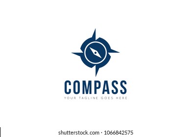 compass logo, icon, symbol, ilustration design template