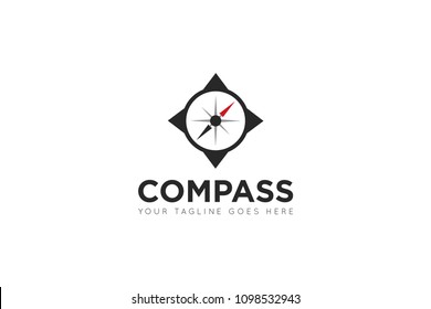 compass logo, icon, symbol, ilustration design template