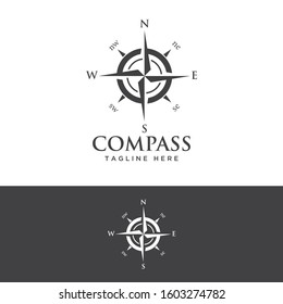 Compass Logo and Icon Vector Template