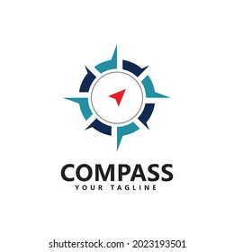 Compass Logo icon vector template design