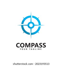 Compass Logo icon vector template design