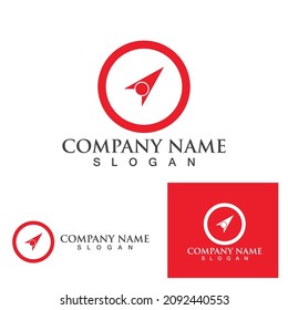 Compass logo  signs and symbols 
