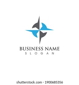 compass logo and symbol gps