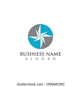 compass logo and symbol gps