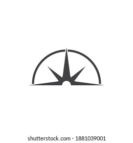 COMPASS LOGO AND SYMBOL VECTOR