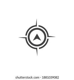 COMPASS LOGO AND SYMBOL VECTOR