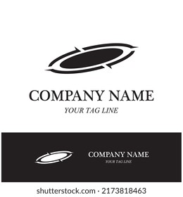 compass logo and symbol vector icon image