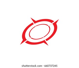 Compass logo and symbols