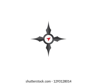 Compass Logo Template