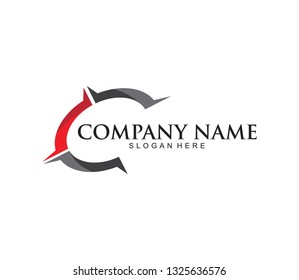 Compass logo template
