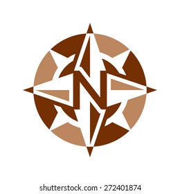 compass logo template 
