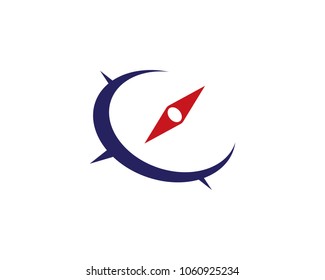 Compass Logo Template vector icon illustration design